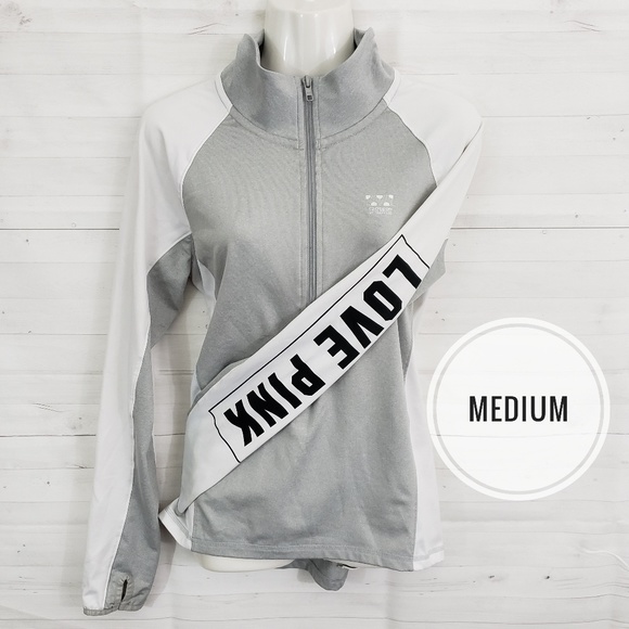 PINK Victoria's Secret Tops - Medium PINK Victoria's secret zip athletic top